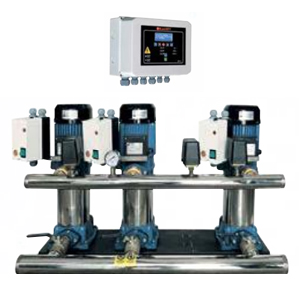 Three-Pump Packaged Booster Sets